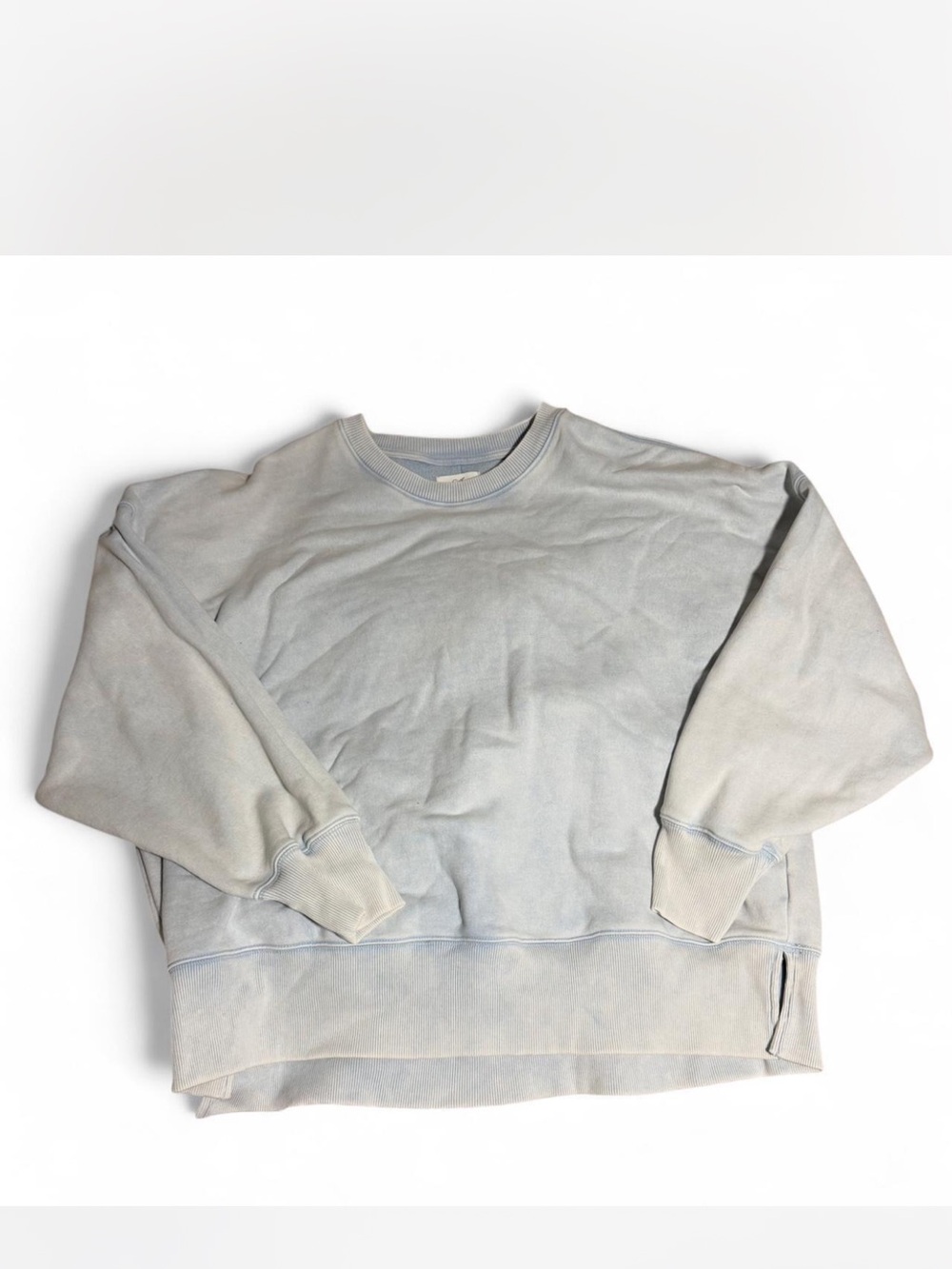 American Eagle Outfitters Crewneck Sweatshirt in Light Blue